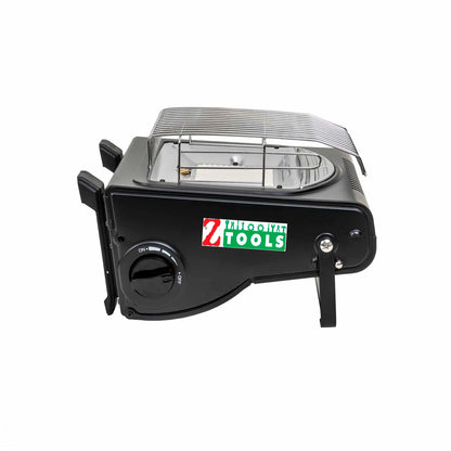 Incalzitor si arzator portabil pentru camping, aprindere piezo / ZTS 5622 - 221.ro