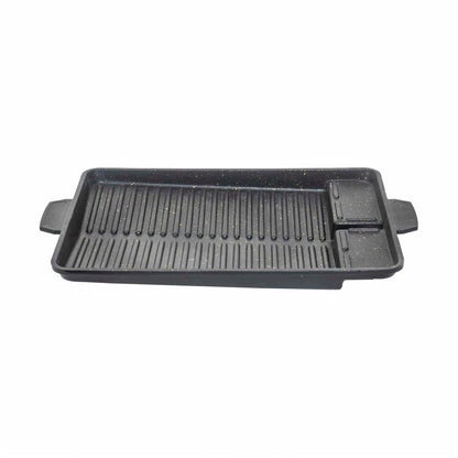 Tava grill pentru aragaz camping, 32.5x26x4cm / ZTS 5623