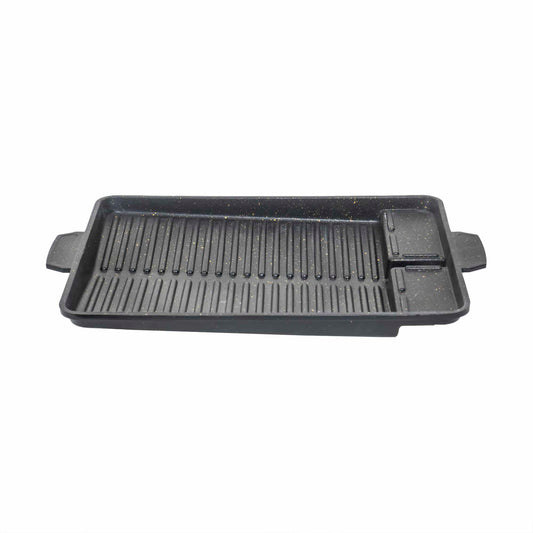 Tava grill pentru aragaz camping, 32.5x26x4cm / ZTS 5623