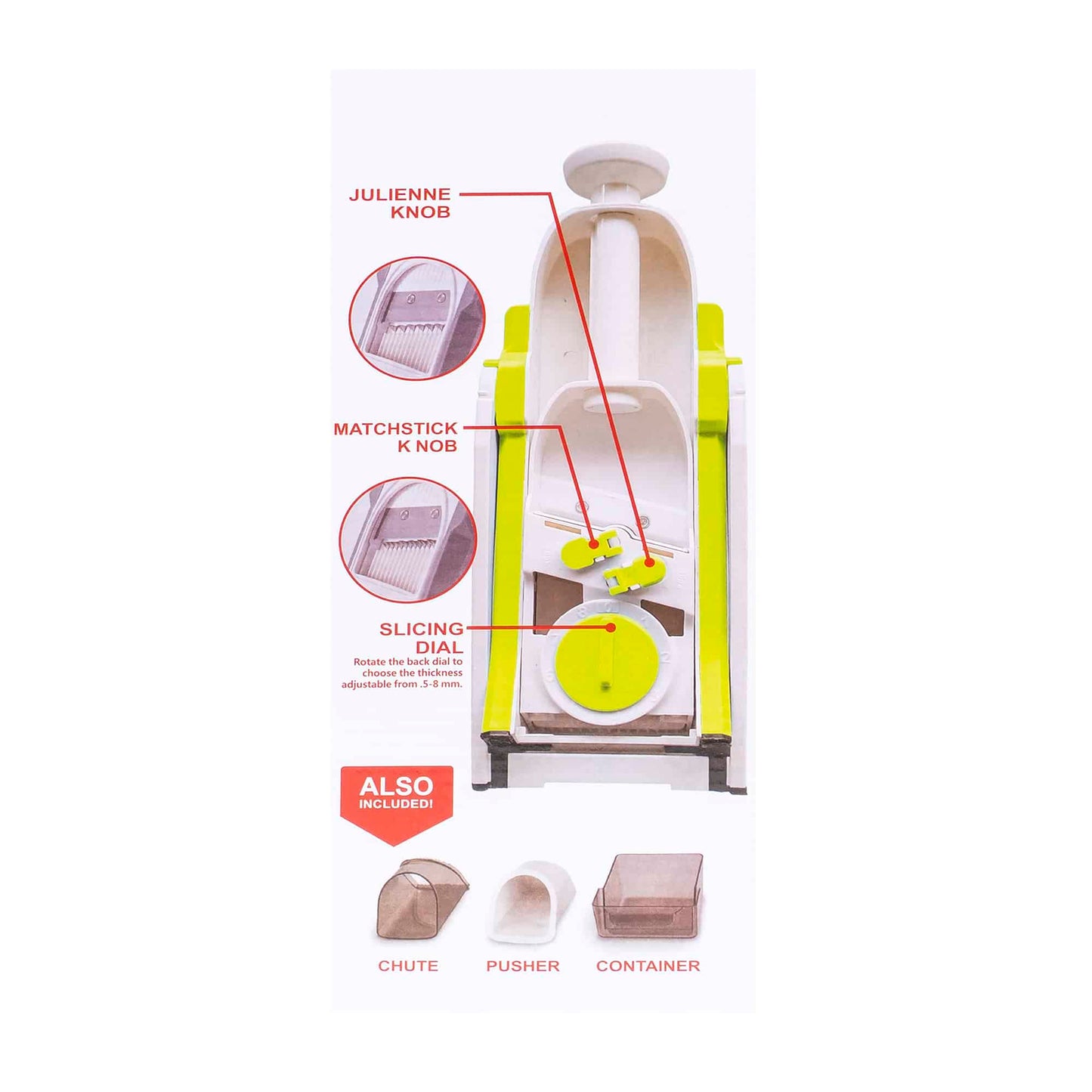 Razatoare manuala pentru fructe si legume / ZTS 5674