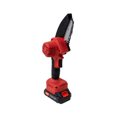 Mini fierastrau electric cu 2 acumulatori 24V, lant 4" Z-TOOLS / ZTS 5692