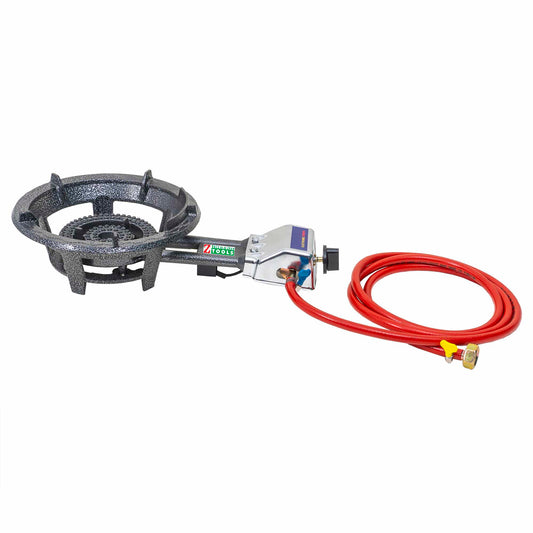 Pachet arzator tip pirostrie cu 2 arzatoare si aprindere automata (ZTS 5727), plus kit alimentare butelie (SET 30045) / ZTS 5727_1