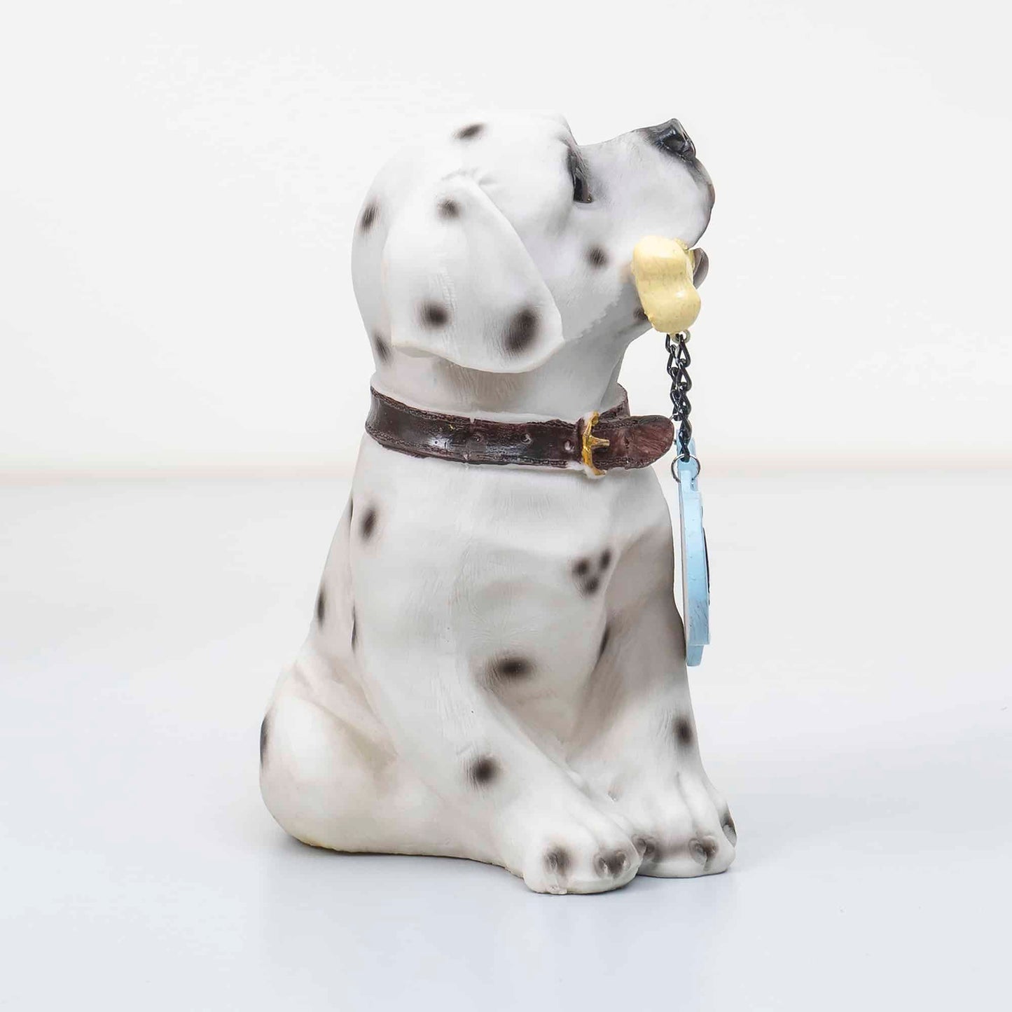 Decoratiune pentru gradina, din rasina, model catel, inaltime 19cm / ZTS 8011