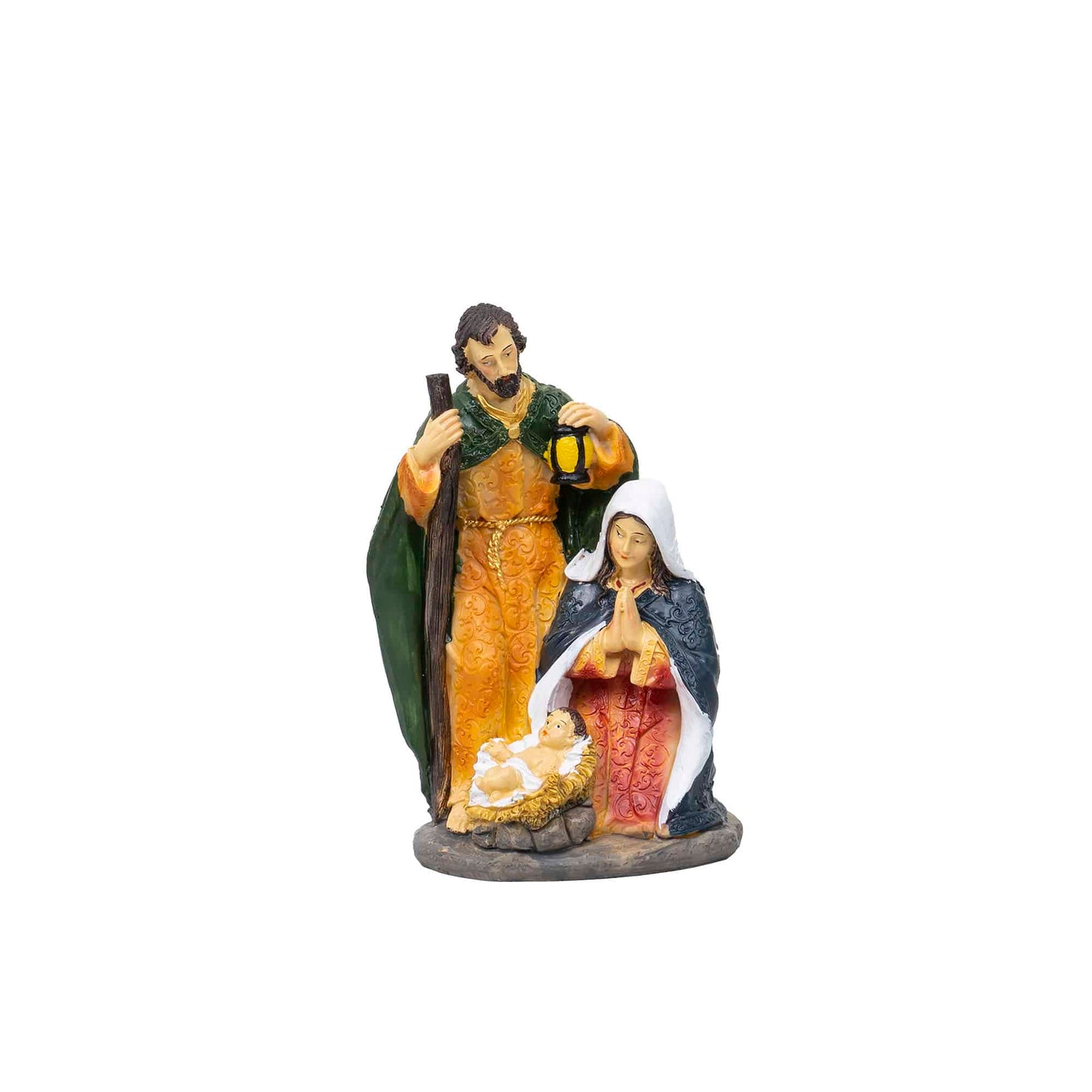 Statueta decorativa din rasina cu Famila Sfanta, inaltime 20cm / ZTS 8025