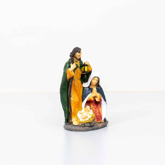 Statueta decorativa din rasina cu Famila Sfanta, inaltime 20cm / ZTS 8025