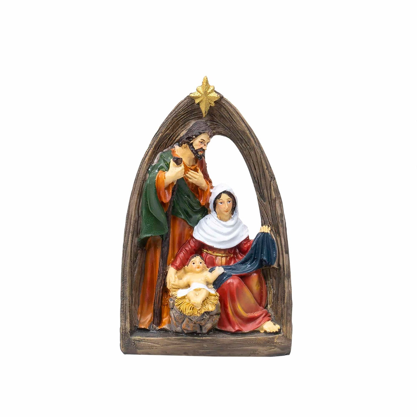 Statueta decorativa din rasina cu Famila Sfanta, inaltime 15.5cm Z-TOOLS / ZTS 8027