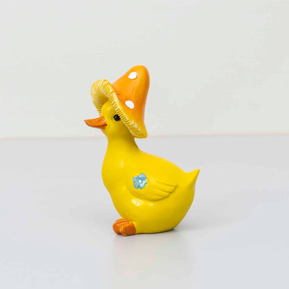 Decoratiune pentru gradina, din rasina, model ratusca, H16cm / ZTS 8028