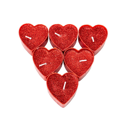 Set 25 lumanari decorative, forma inimoara rosie Z-TOOLS / ZTS 8030