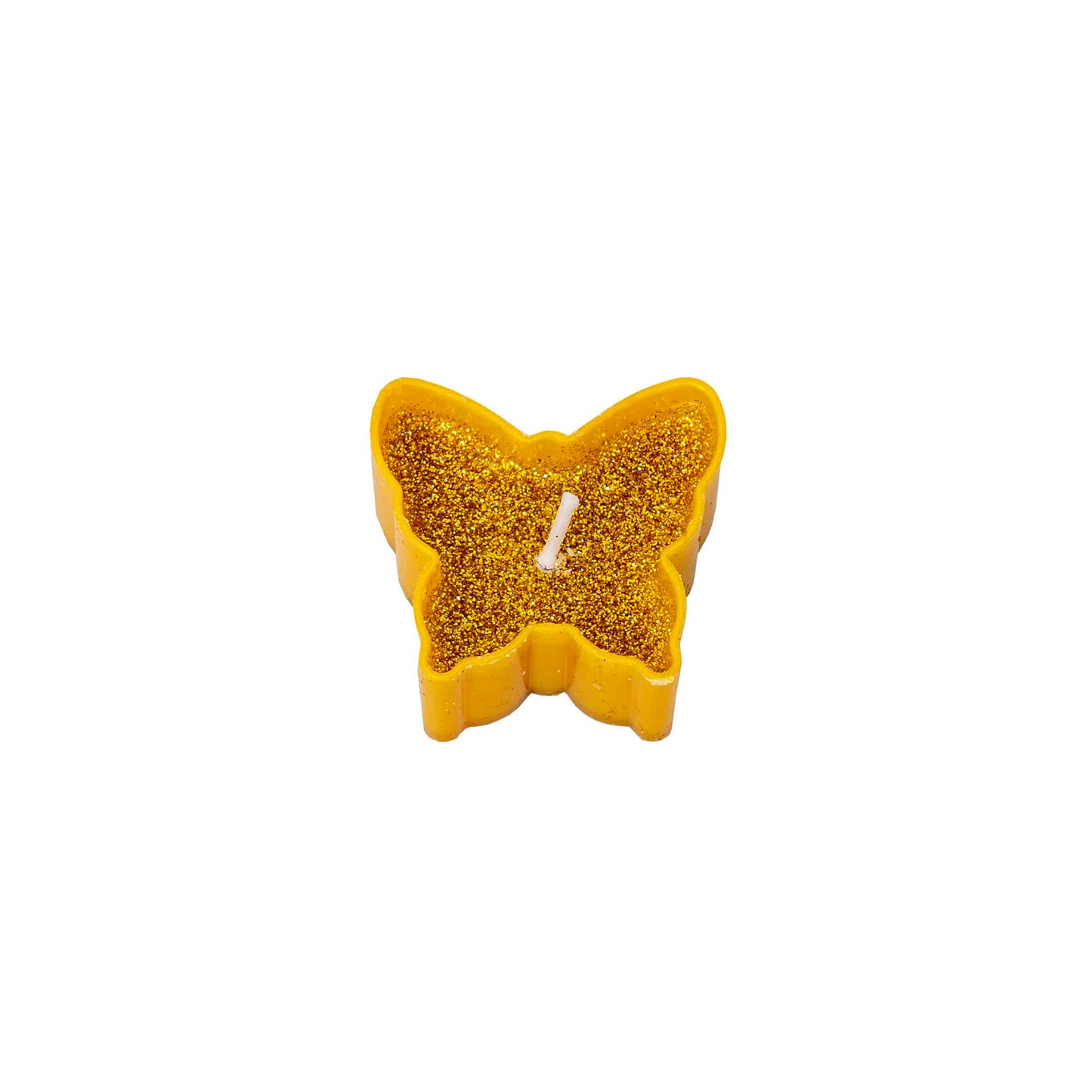 Set 25 lumanari decorative, forma fluture galben Z-TOOLS / ZTS 8031