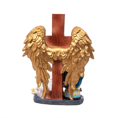 Candela din rasina cu Maica Domnului, inaltime 22cm / ZTS 8049