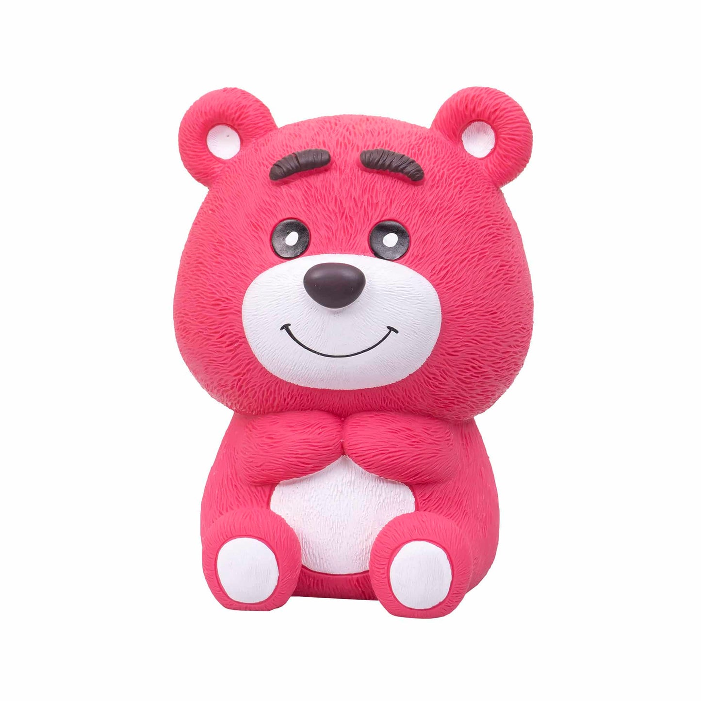 Pusculita pentru copii, din plastic, model ursulet, H 18cm / ZTS 8062