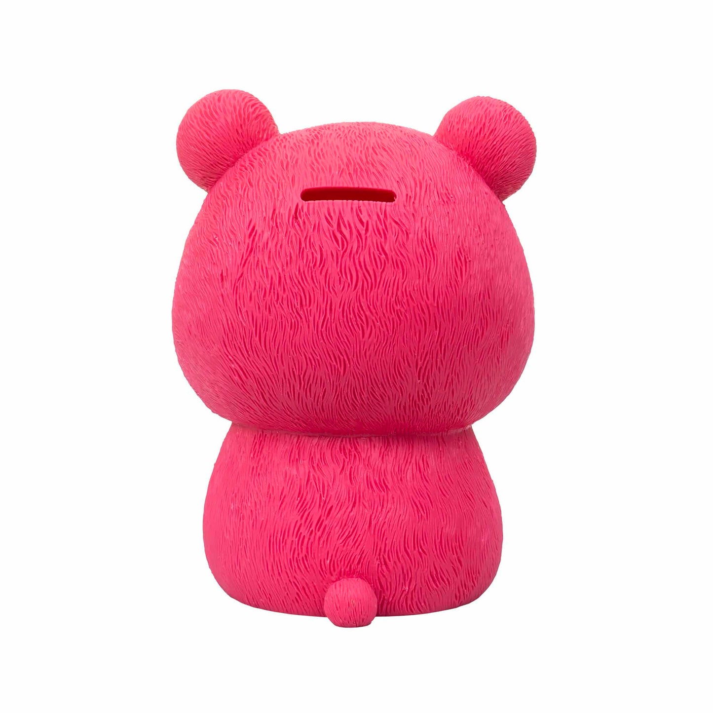 Pusculita pentru copii, din plastic, model ursulet, H 18cm / ZTS 8062