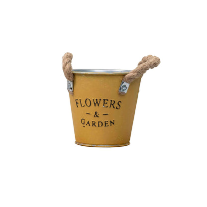 Ghiveci model galetusa pentru buchete, 11x10cm, mustar Z-TOOLS / ZTS 8064