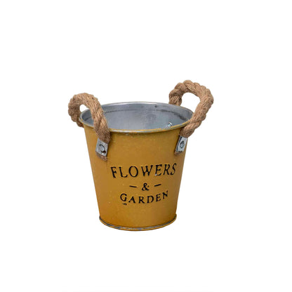 Ghiveci model galetusa pentru buchete, 11x10cm, mustar Z-TOOLS / ZTS 8064