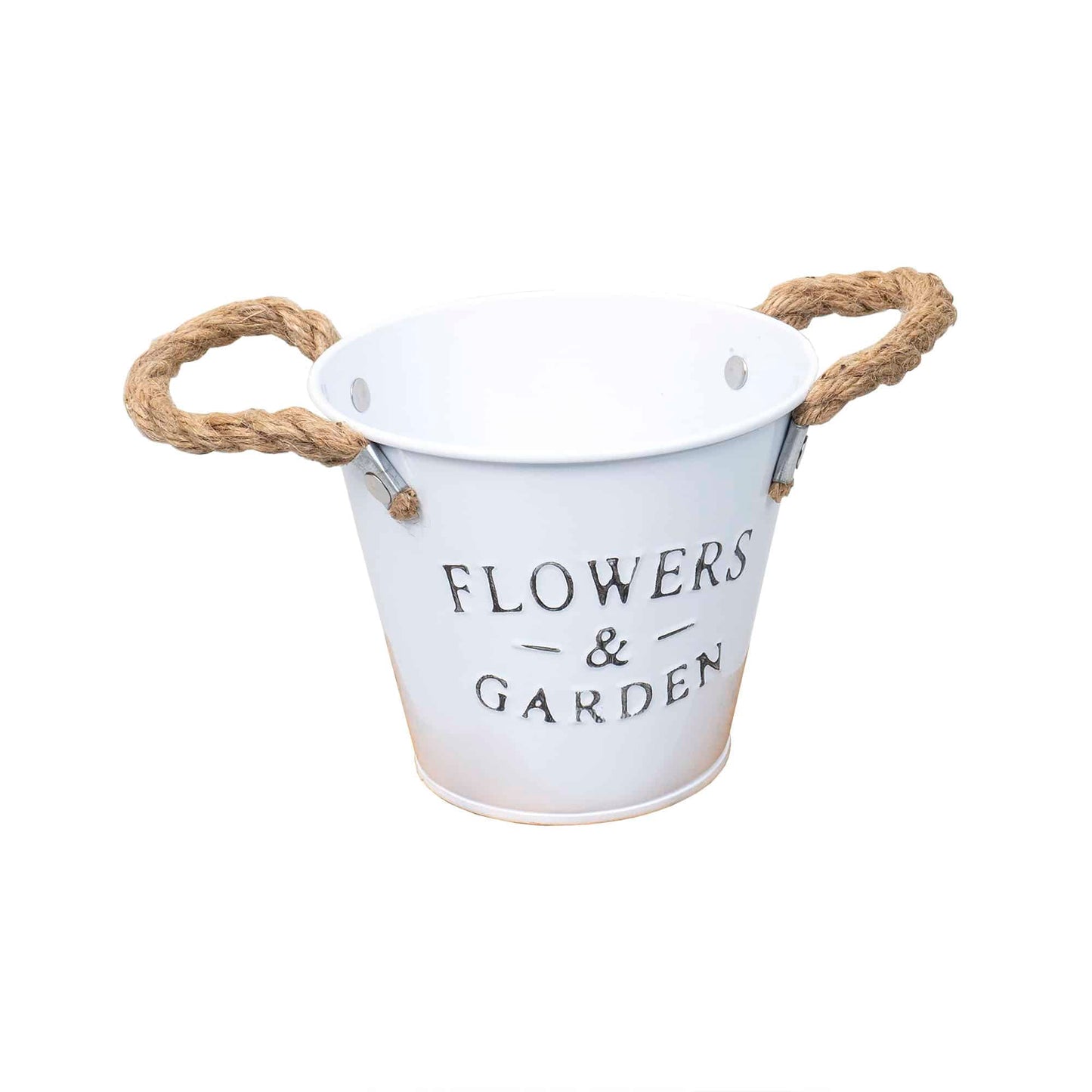 Ghiveci model galetusa pentru buchete, 13x11cm, alb Z-TOOLS / ZTS 8065