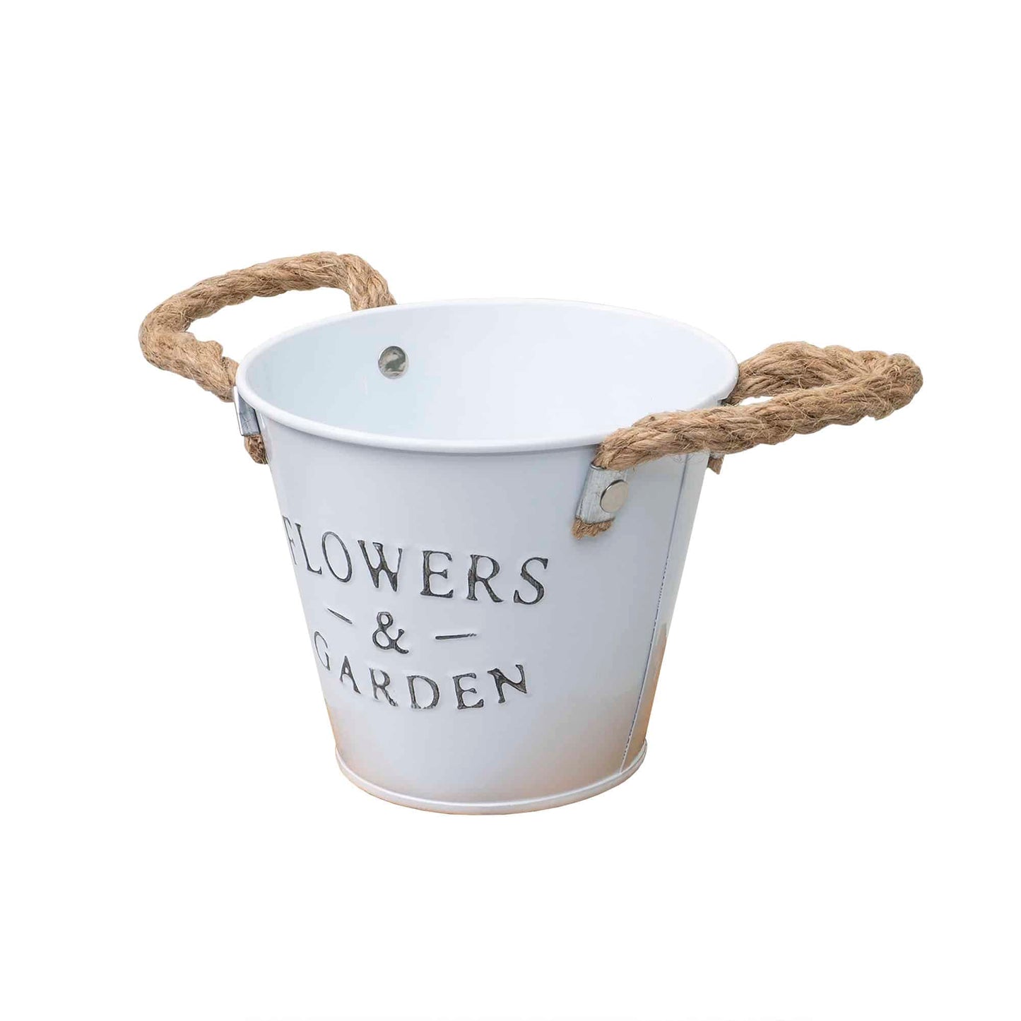 Ghiveci model galetusa pentru buchete, 13x11cm, alb Z-TOOLS / ZTS 8065