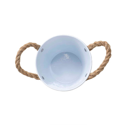 Ghiveci model galetusa pentru buchete, 13x11cm, alb Z-TOOLS / ZTS 8065