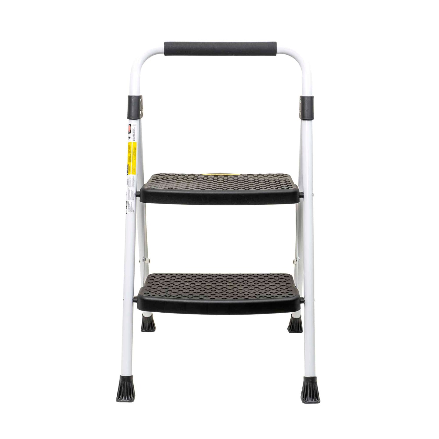 Scara metalica cu 2 trepte late, pliabila alb Z-TOOLS / ZTS 8090