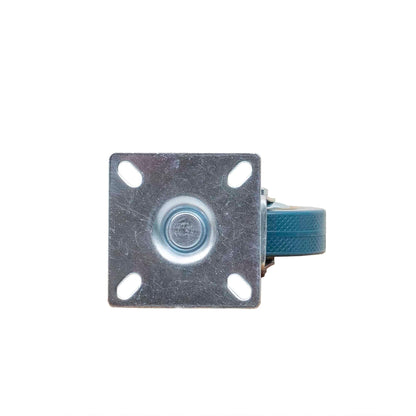 Roata pentru mobila, rola de cauciuc, pivotanta 2.5 inchi, albastru Z-TOOLS / ZTS 8120