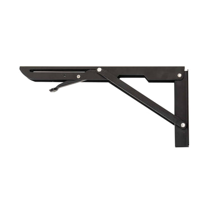Set 2 suporti pliabili pentru raft, lungime 300mm negru, Z-TOOLS / ZTS 8133B