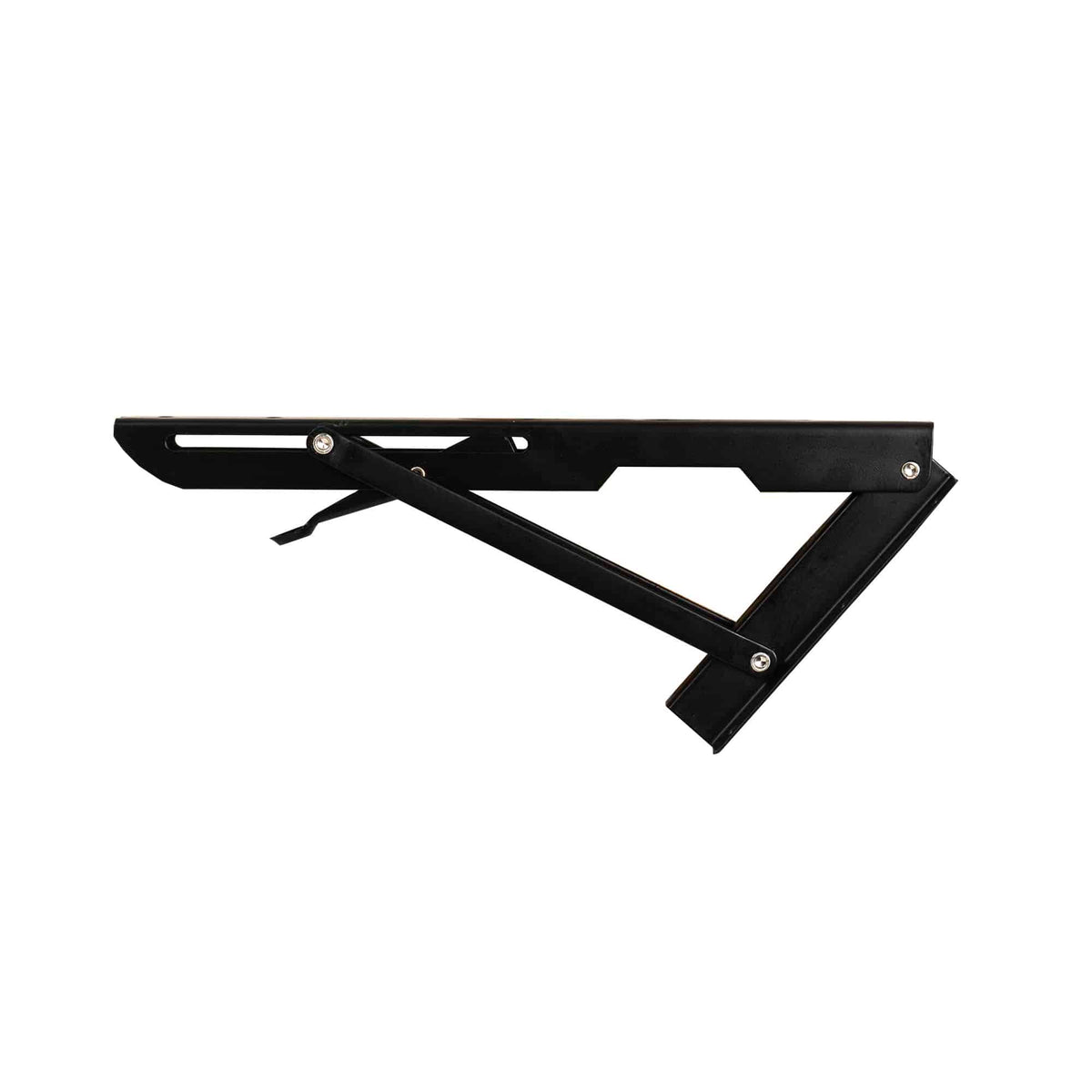 Set 2 suporti pliabili pentru raft, lungime 300mm negru, Z-TOOLS / ZTS 8133B