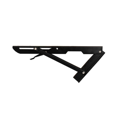Set 2 suporti pliabili pentru raft, lungime 300mm negru, Z-TOOLS / ZTS 8133B