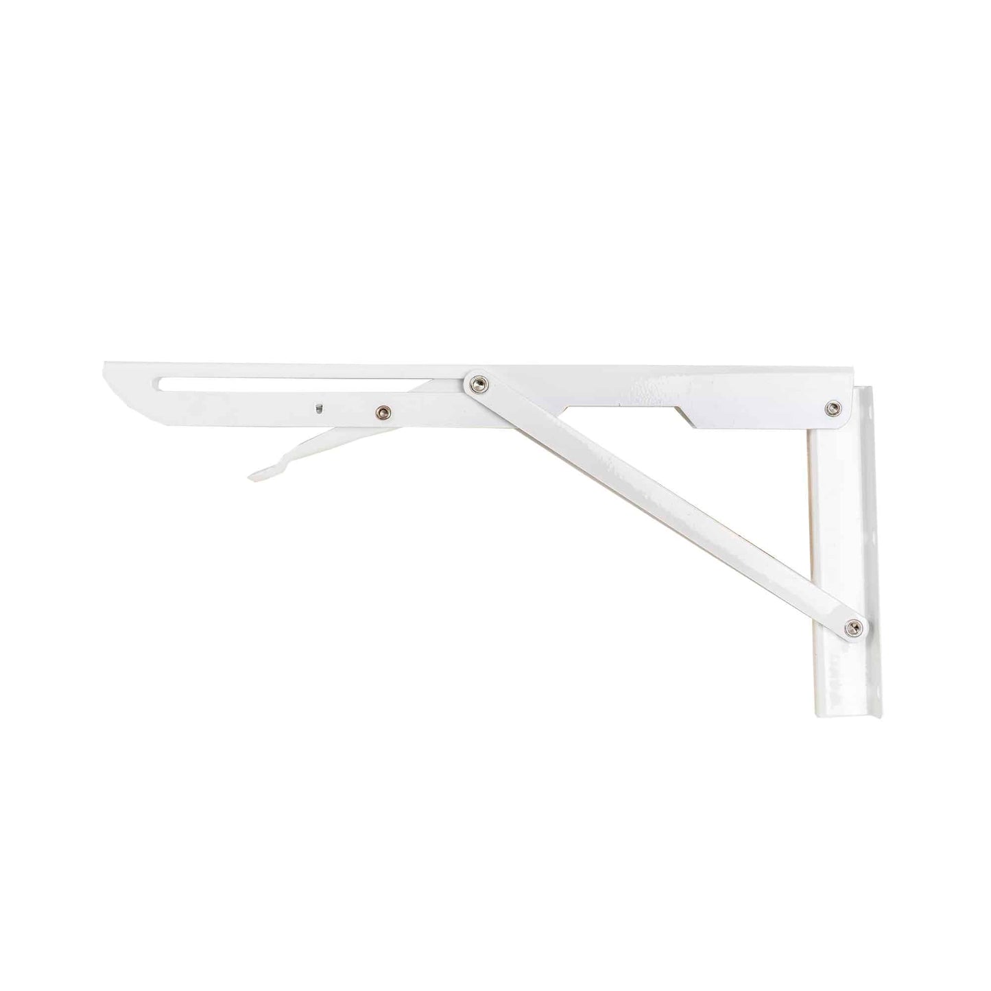 Set 2 suporti pliabili pentru raft, lungime 300mm alb, Z-TOOLS / ZTS 8133