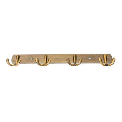 Cuier metalic cu 4 agatarori, lungime 34.5cm, auriu Z-TOOLS / ZTS 8141 - 221.ro