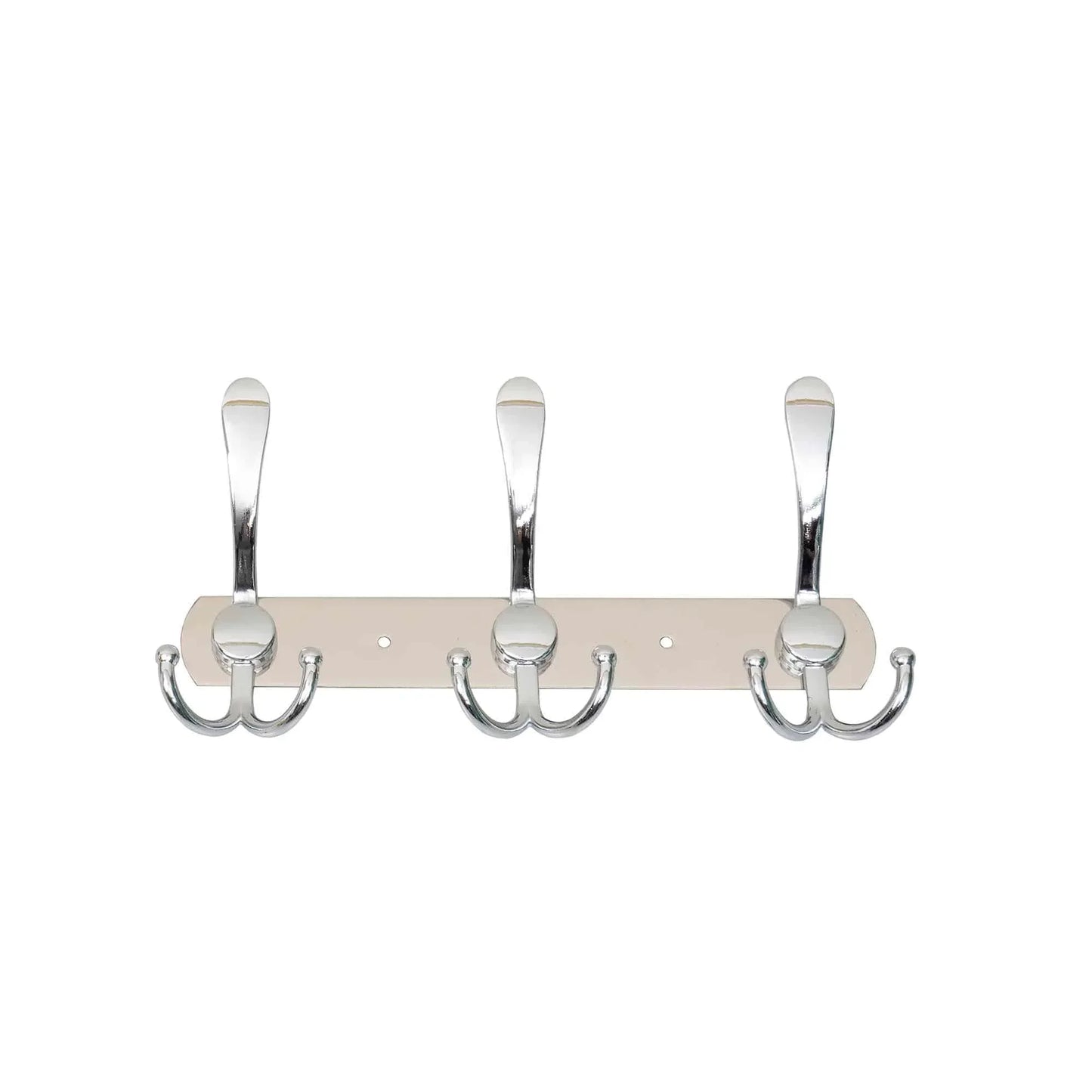Cuier metalic cu 3 agatarori, lungime 24.5cm, inox Z-TOOLS / ZTS 8143 - 221.ro
