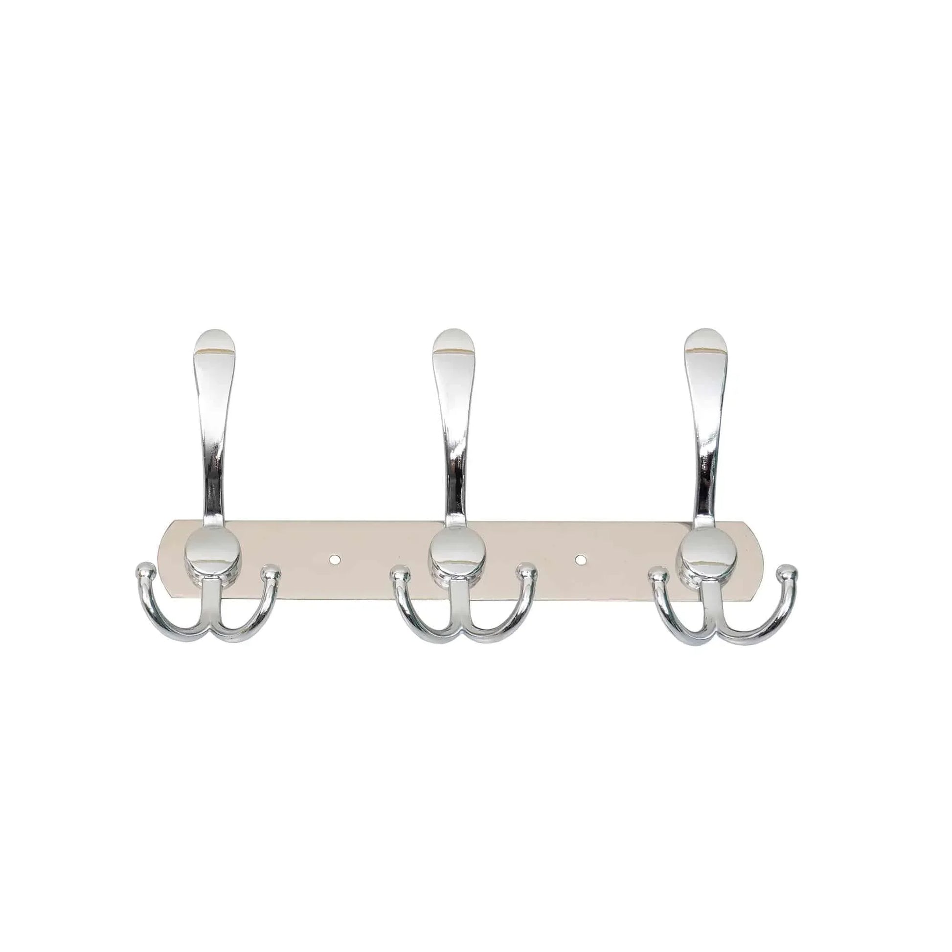 Cuier metalic cu 3 agatarori, lungime 24.5cm, inox Z-TOOLS / ZTS 8143 - 221.ro