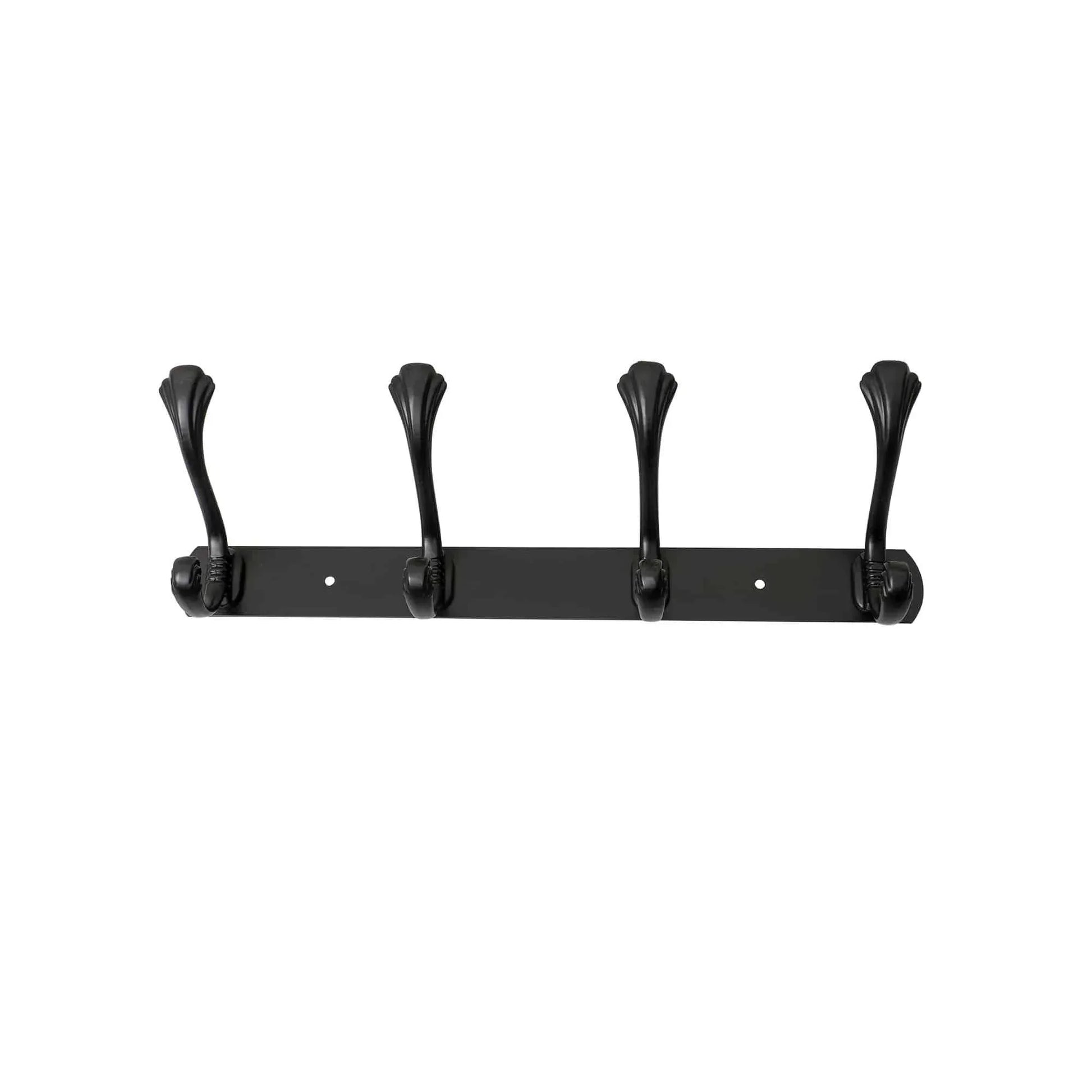 Cuier metalic cu 4 agatarori, lungime 34.5cm, negru Z-TOOLS / ZTS 8147 - 221.ro