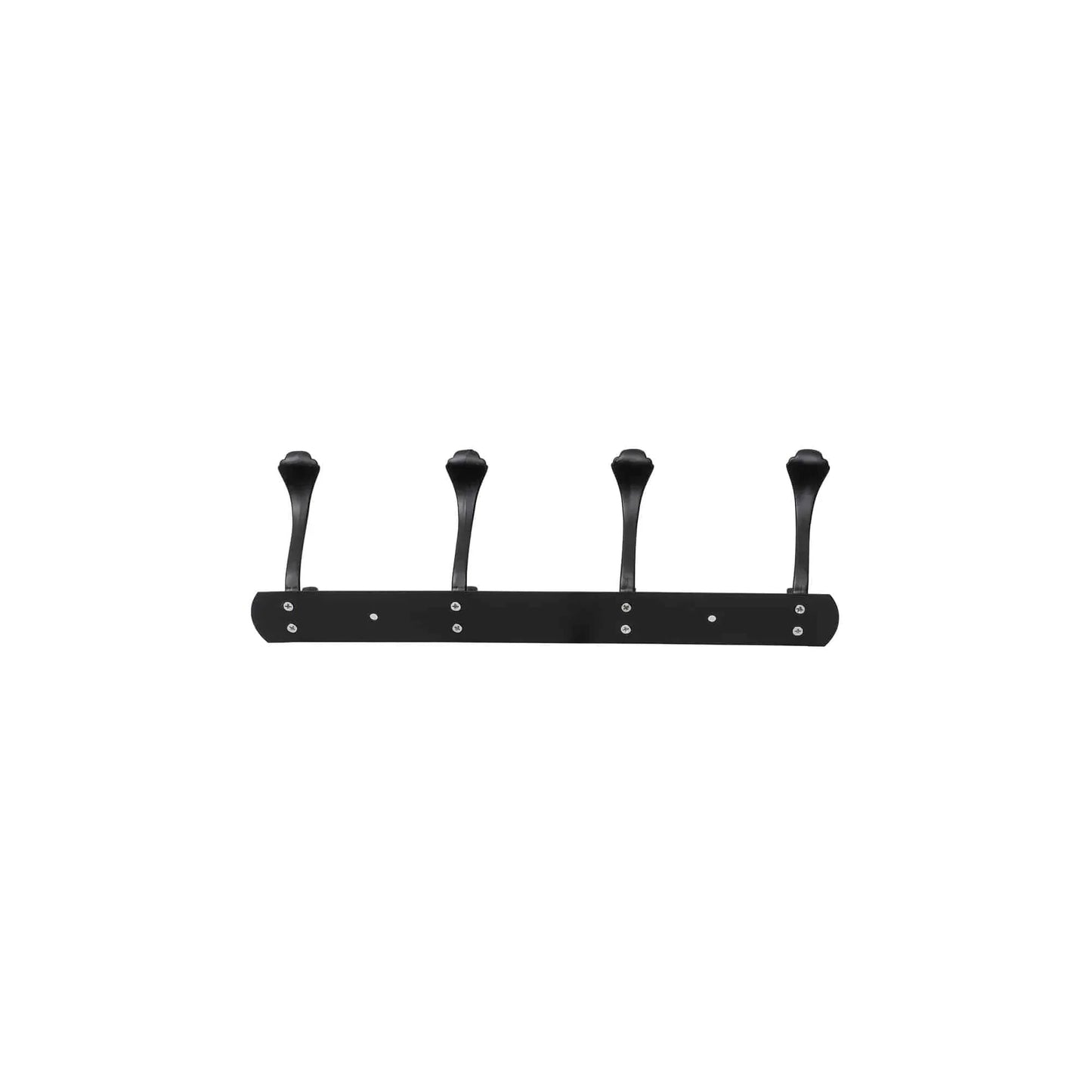 Cuier metalic cu 4 agatarori, lungime 34.5cm, negru Z-TOOLS / ZTS 8147 - 221.ro