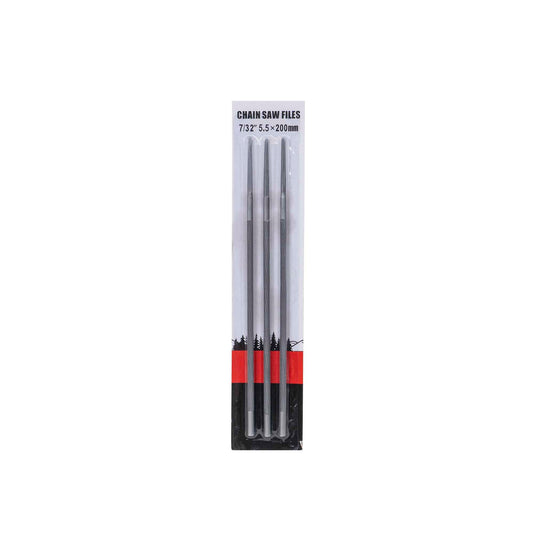 Set 3 pile pentru drujba, 7/32", 5.5x200mm, Z-TOOLS / ZTS 8155