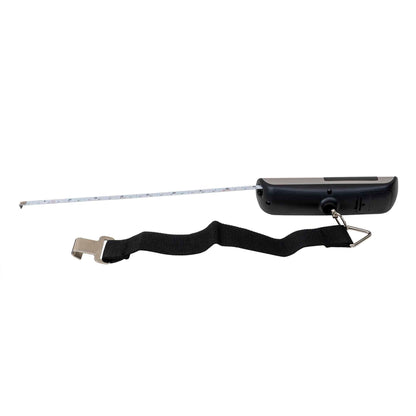 Cantar digital pentru bagaje, maxim 50kg plus ruleta cromat, Z-TOOLS / ZTS 8165