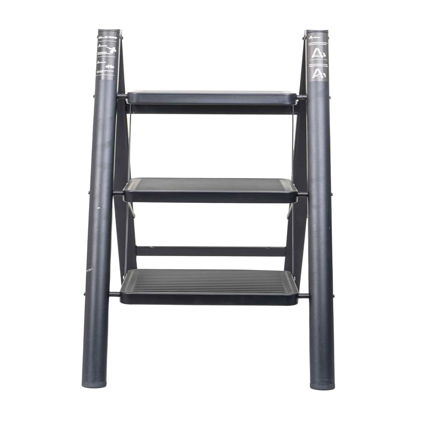 Scara pliabila din metal, cu 3 trepte, maxim 150kg / ZTS 8183