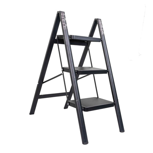 Scara pliabila din metal, cu 3 trepte, maxim 150kg / ZTS 8183