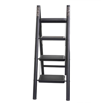 Scara pliabila din metal, cu 4 trepte, maxim 150kg / ZTS 8184