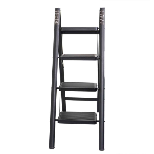 Scara pliabila din metal, cu 4 trepte, maxim 150kg / ZTS 8184