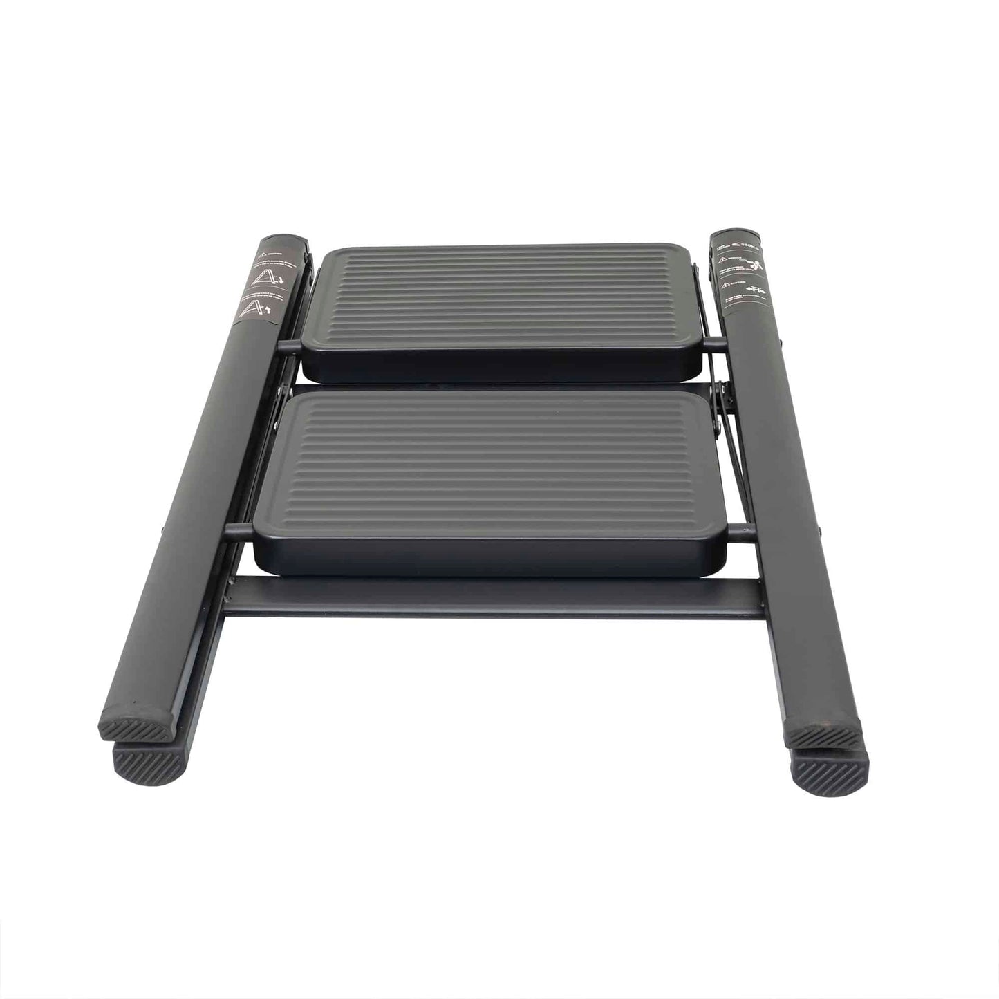 Scara pliabila din metal, cu 2 trepte, maxim 150kg / ZTS 8185