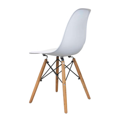 Scaun pentru bucatarie sau living, maxim 120kg, alb / ZTS 8186