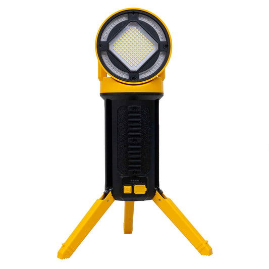 Lanterna proiector, 5 moduri de iluminat, suport trepied si maner W5164-2 / ZTS 8200