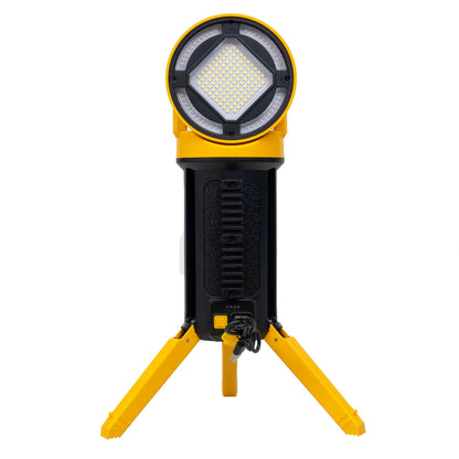 Lanterna proiector, 5 moduri de iluminat, suport trepied si maner W5164-2 / ZTS 8200