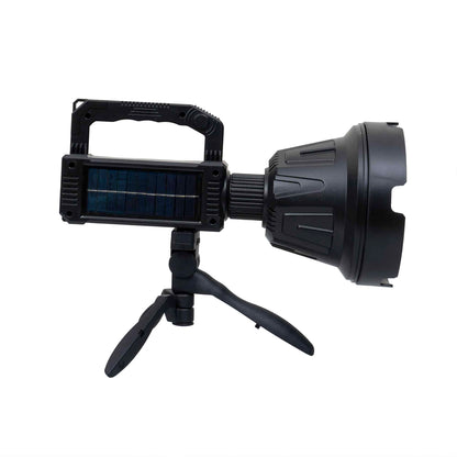 Lanterna cu incarcare solara, 6 moduri de iluminat, USB si trepied W5110 / ZTS 8203