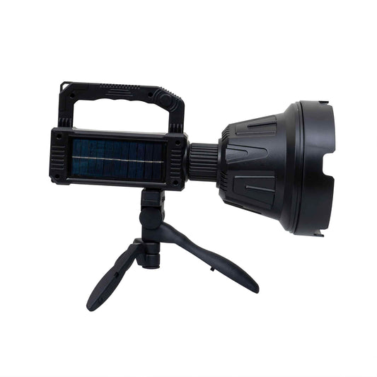 Lanterna cu incarcare solara, 6 moduri de iluminat, USB si trepied W5110 / ZTS 8203