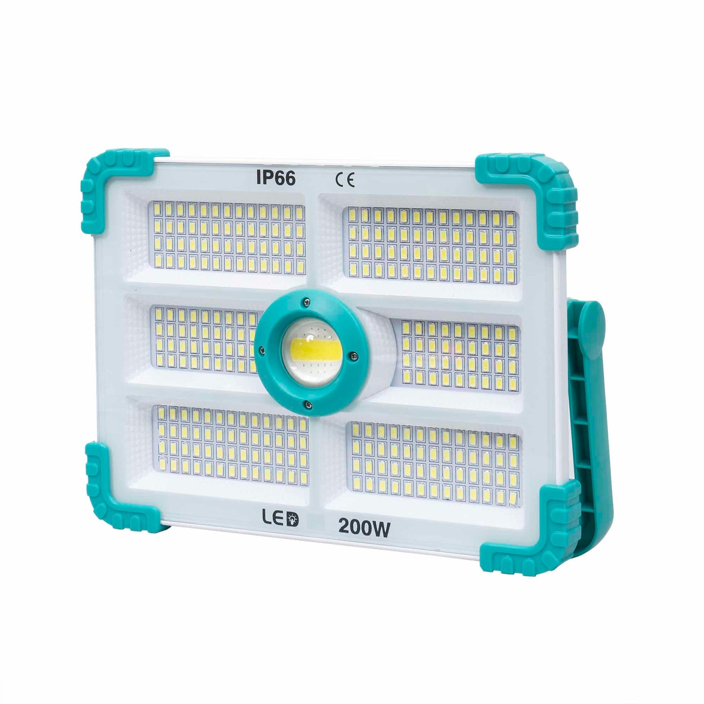Proiector led cu incarcare solara si USB, 200W, 280 leduri, panou incorporabil / ZTS 8212