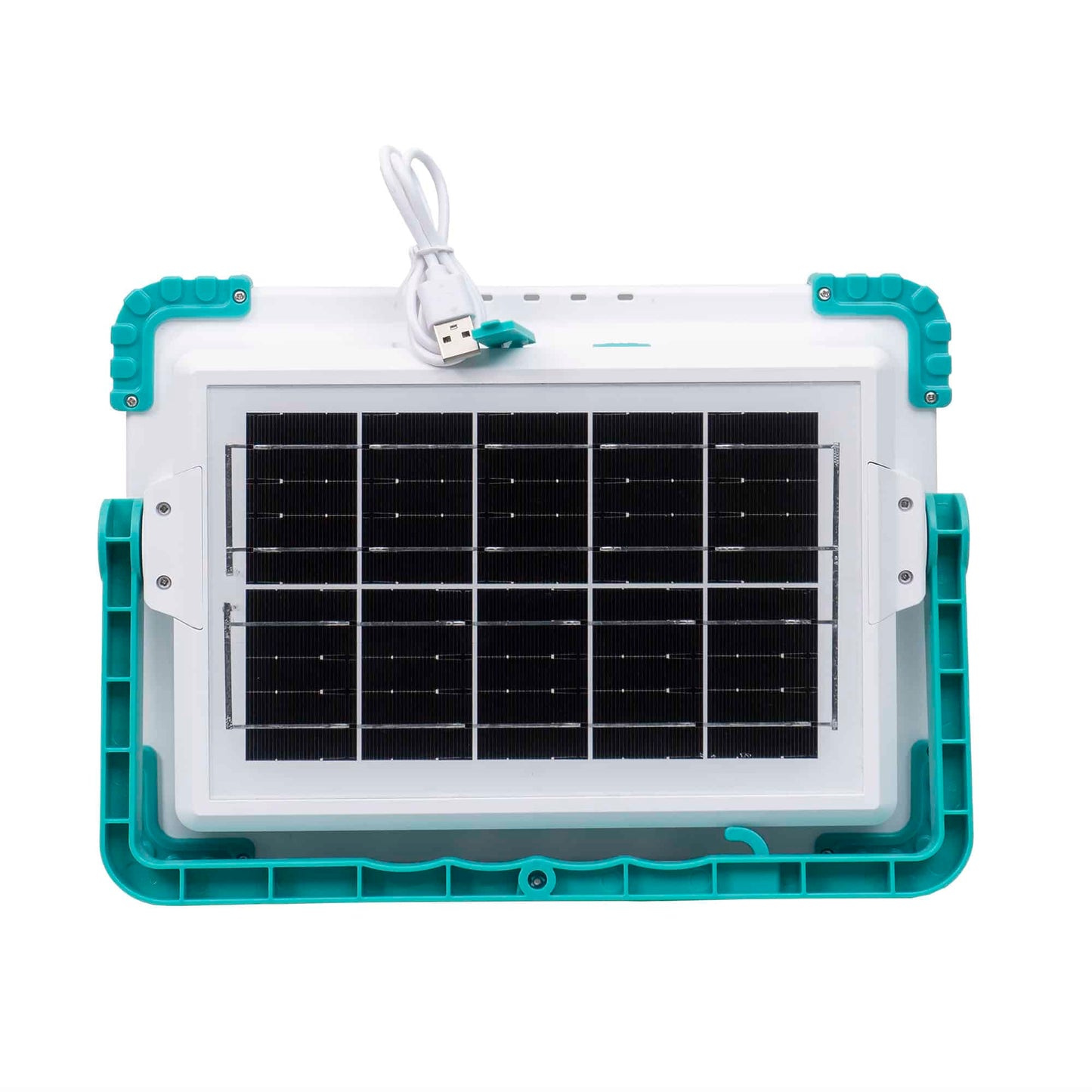 Proiector led cu incarcare solara si USB, 200W, 280 leduri, panou incorporabil / ZTS 8212