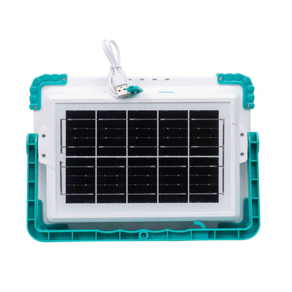 Proiector led cu incarcare solara si USB, 200W, 280 leduri, panou incorporabil / ZTS 8212