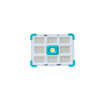 Proiector led cu incarcare solara si USB, 300W, 374 leduri, panou incorporabil / ZTS 8213