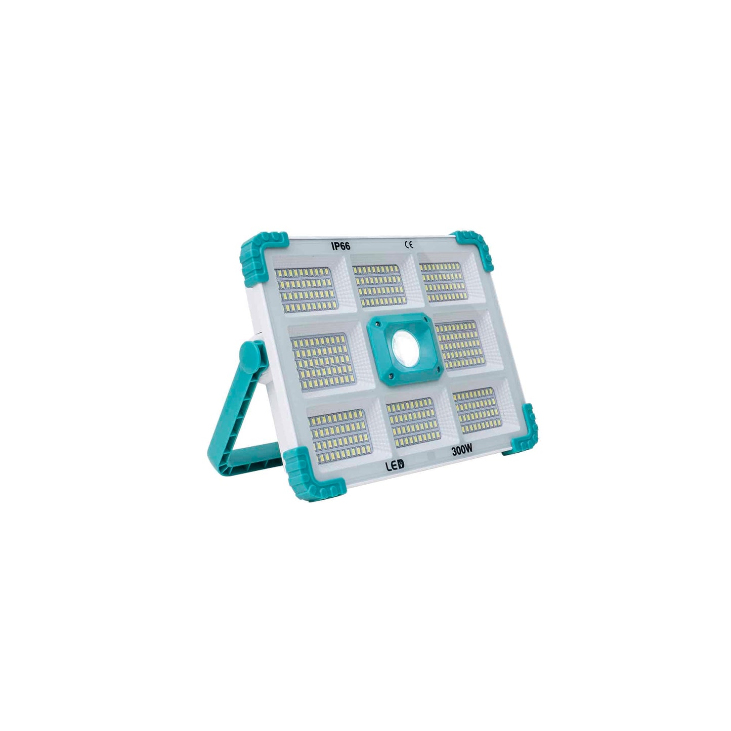 Proiector led cu incarcare solara si USB, 300W, 374 leduri, panou incorporabil / ZTS 8213