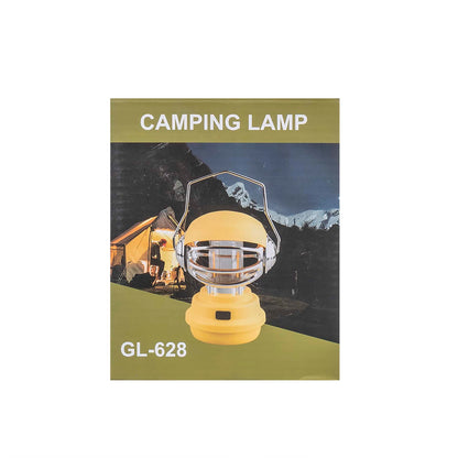 Felinar model robotel, 3 moduri de intensitate a luminii, USB, H14cm, galben / ZTS 8214